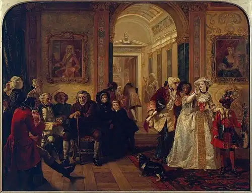 Doctor Johnson Waiting for an Audience by Edward Matthew Ward