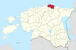 Haljala Parish within Lääne-Viru County