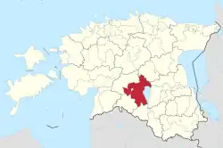 Viljandi Parish within Viljandi County