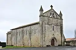 The church in Saint-Léger-de-la-Martinière