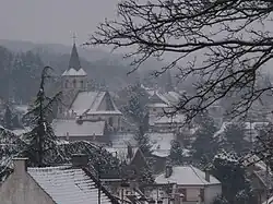 The church of Bouvigny-Boyeffles