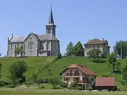 The church in Chavanod