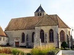The church in Guainville