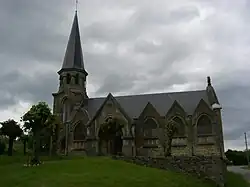 The church in Imécourt