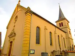 The church in Inglange