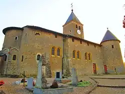 The church in Lorry-Mardigny
