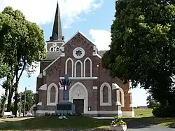 The church in Niergnies