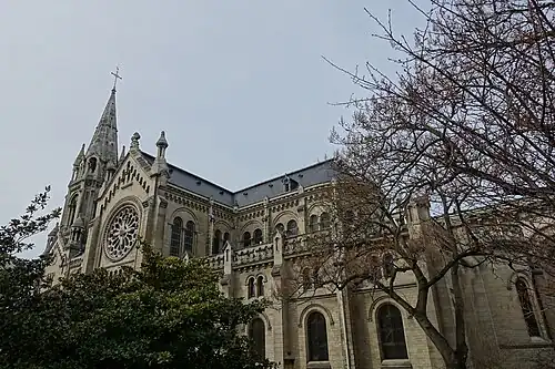 transept and side of nave