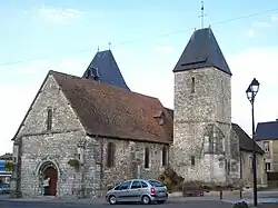 The church in Charleval