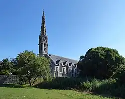 The church in Saint-Jean-Trolimon