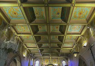 the ceiling