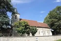 The church of Saint-Martin, in La Marche