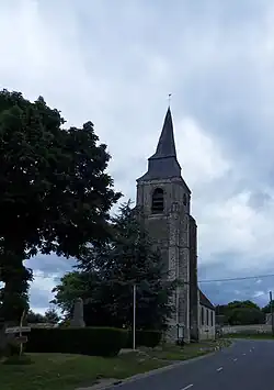 The church of Bavincourt