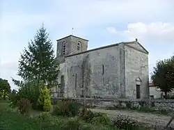 The church in La Jard