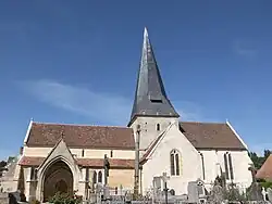 The church in Norrey-en-Auge