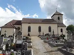 The church in Rouvres-la-Chétive