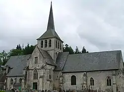 The church in Saint-Hymer