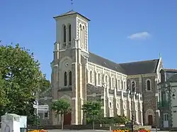 The church of Sixt-sur-Aff