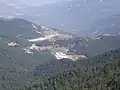 Panoramic view of the tunnel of Malakasi