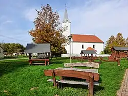 Park and church