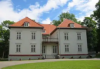 Eidsvollsbygningen at Eidsvoll Verk, site of the constitutional assembly