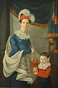 Portrait of Kateryna (Ekaterina) Khanenko, 1821