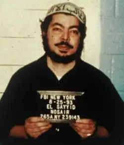Mug shot of Nosair