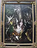 Same theme by El Greco in 1597, today in the Metropolitan Museum of Art