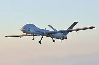 Hermes 900 combat and reconnaissance drone
