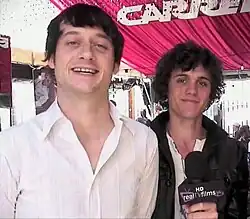 Left to right: Shane Lawlor, Christopher Leigh in 2009