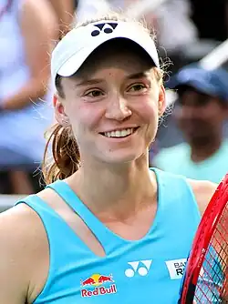 Elena Rybakina, 2026 women's singles champion.