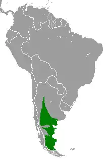 Map of range