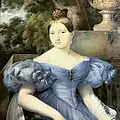 Portrait by Michel Ghislain Stapleaux, 1830s
