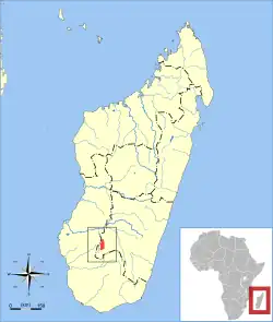 Map of range