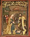 Ellhofen Altarpiece, Germany, following Saint Bridget's vision