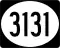 Highway 3131 marker