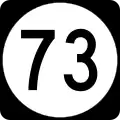Kentucky Route 73 marker