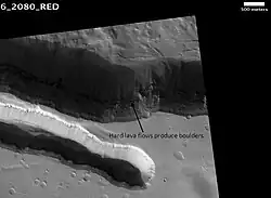 Elysium Fossae, as seen by HiRISE. Click on image to see layers.