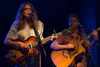 Tinpan Orange performing in May 2016
