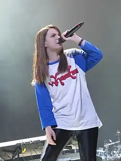 Blackery at the Manchester Arena in 2016