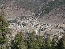 Empire as seen from Douglas Mountain