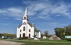 The Enfant-Jésus Heritage Site in Richer, this former catholic church now serves as the community's museum.