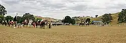 Panorama of the 2006 Ensay New Year's Day Sports Carnival