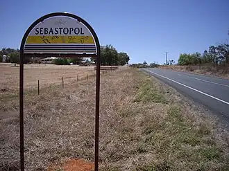 Entering Sebastopol