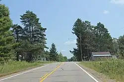 Looking south in Enterprise