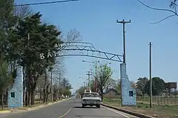 Entrance to the town