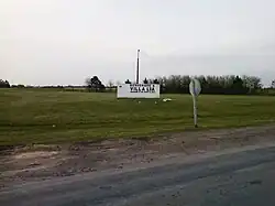 Entrance to the town