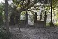 Entrance to a pond