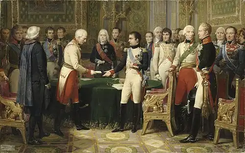 The Congress of Erfurt, 1838