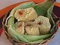 Guatemalan envueltos / bollos made with corn